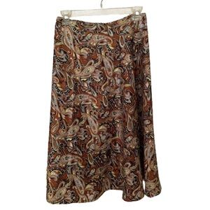 New Handmade 100% Cotton Multicolored Skirt, Sz S/M